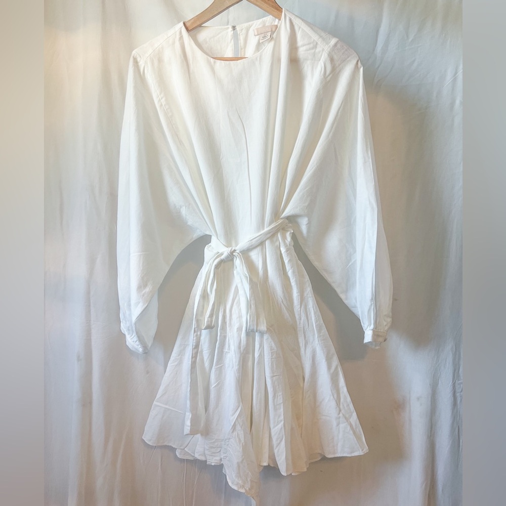 Cotton White Mini Dress